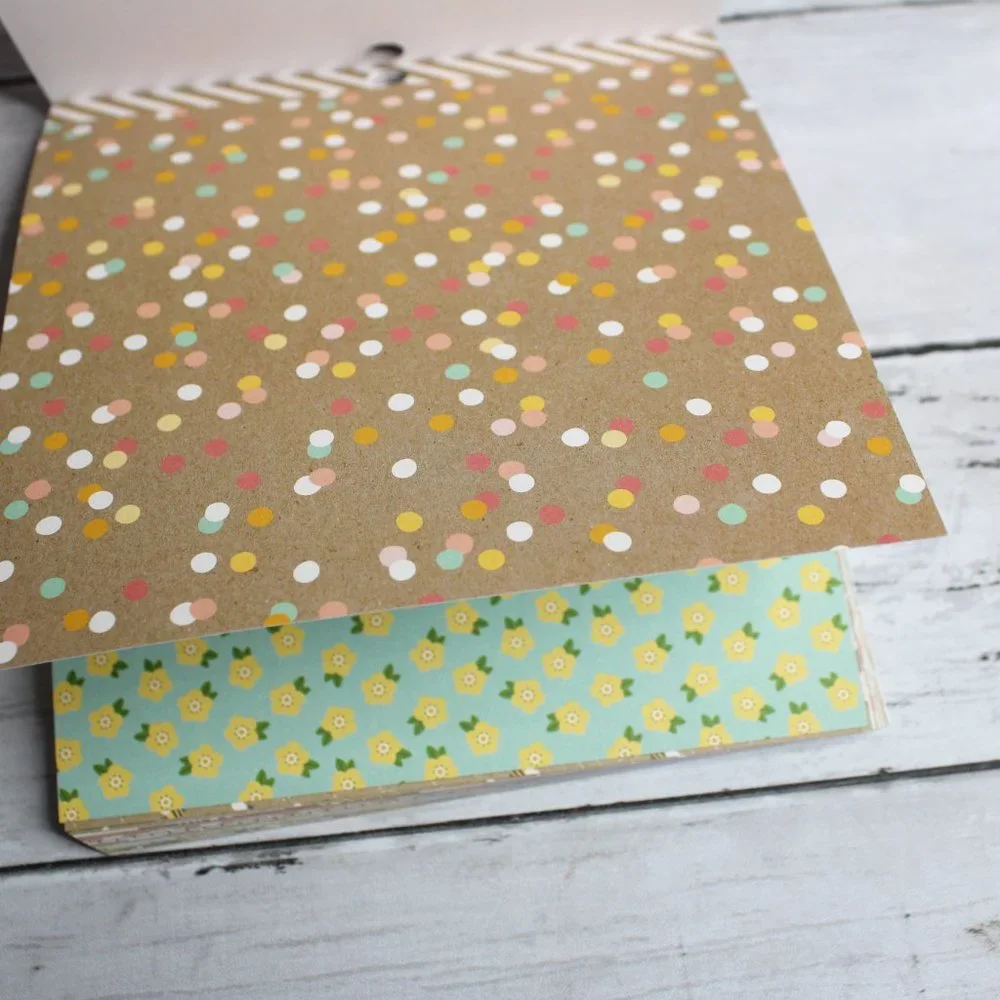 Pebbles Scrapbook Cardstock Paper Pad 6